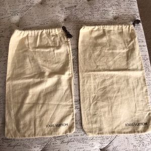 Louis Vuitton shoes dust bag